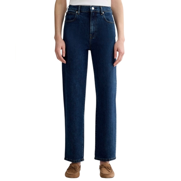 NEW Everlane The Way-High Slim Jean  Size 29S Dark Indigo - Picture 2 of 16